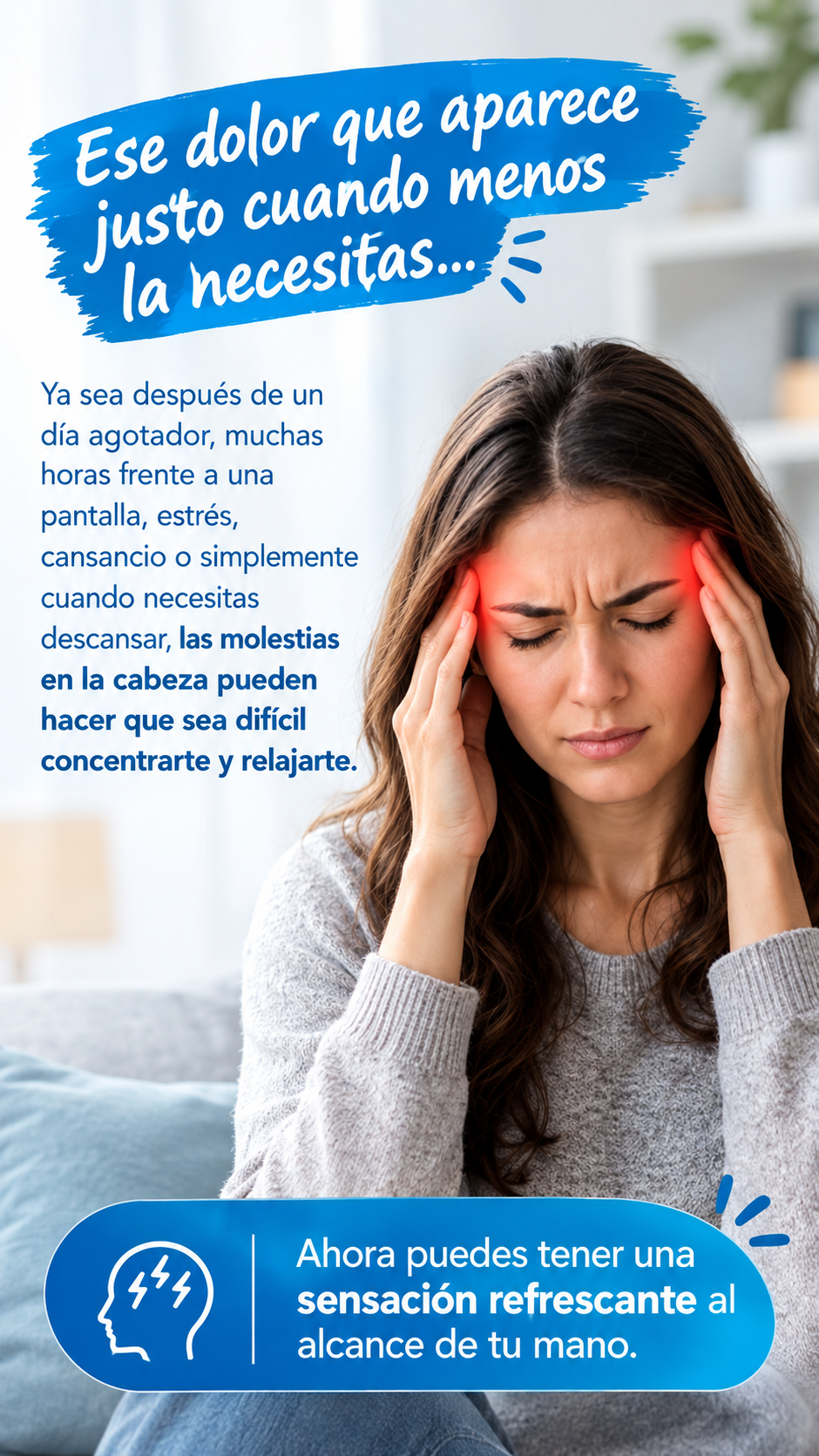 PARCHE PARA LA MIGRAÑA